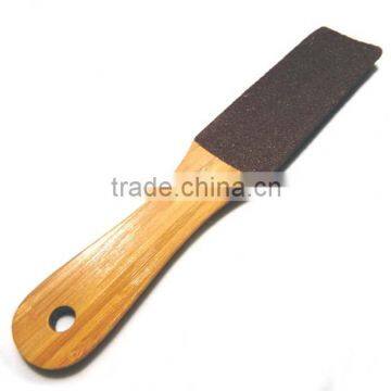 New stylish Bamboo body foot file with sands around