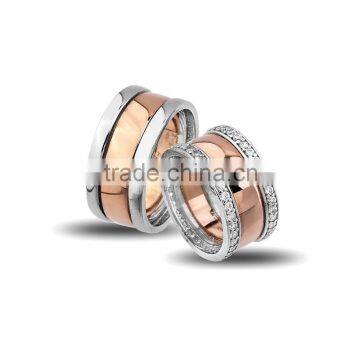 925K Sterling Silver Wedding Band His Her High Newest Model Handmade Ring BSVYS051