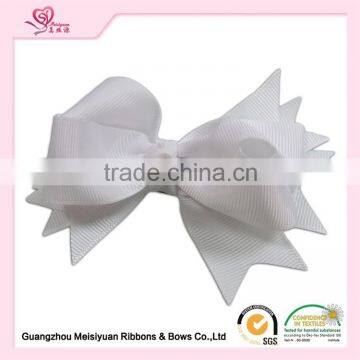 Two Color Mix Pinwheel Children Hair Bows Headband Girl Hair Bow Baby Headwear With Clip photo-3