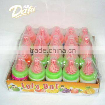 Dafa 13g nipple bottle sour powder candy,nipple candy