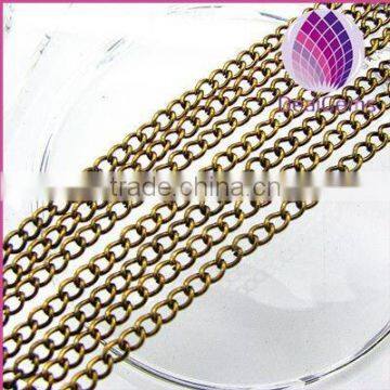 3mm diameter bronze plated iron new neck chain designs by meter