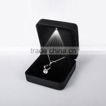 black color ring box with LED lighter