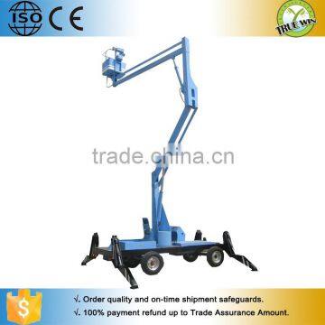 Towable boom lift for sale trailer mounted boom lift cherry picker for sale