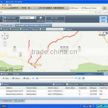 real time GPS tracking software system for fleet management