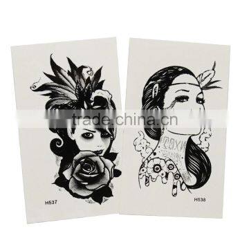 Dody tattoo and hair tattoo sticker