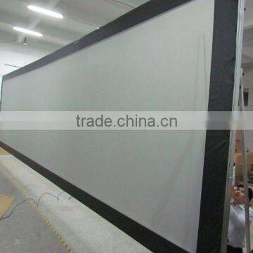 VICTORY Professional large fast fold screen factory Customized 16:9 big cinema screen