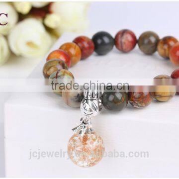 Handmade Stone Bead Functional Essential Oil Diffusing Bracelet