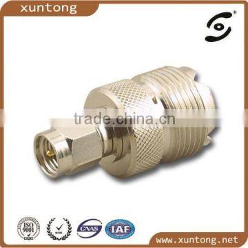 50 ohm brass rf n connector n male to uhf female