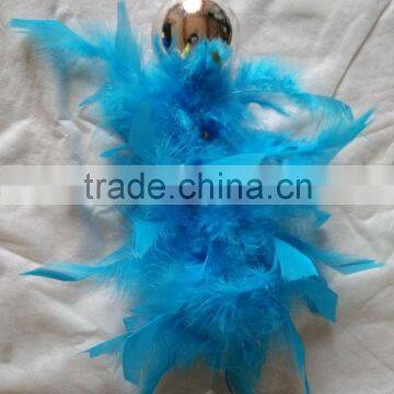 Christmas decorative feather ball-19