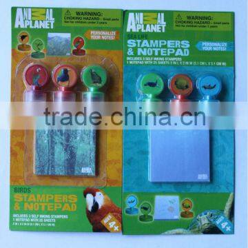 Kids Stampers and Notepad Stationery Set for Kids Office Stationery Set