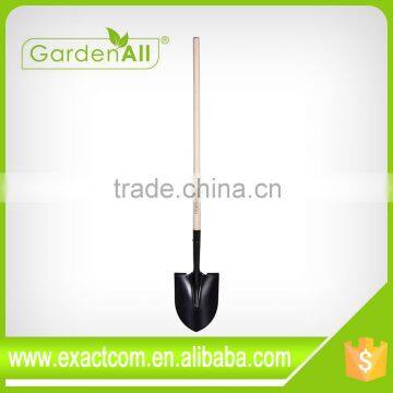 Long Handle Garden Tools Trenching Round Point Shovel For Sale