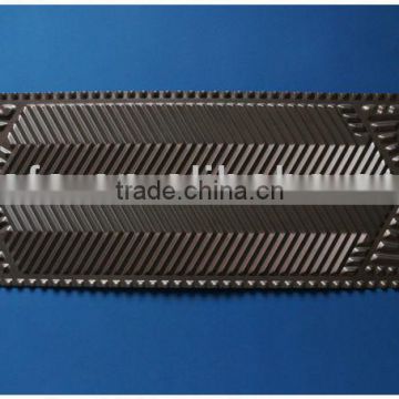 Vicarb V13 related titanium plate for heat exchanger