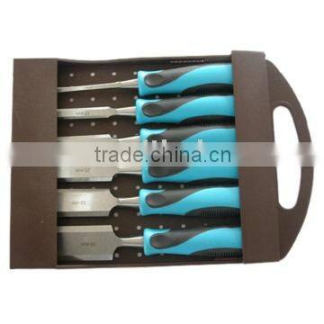 Wood chisel set--Handle tools