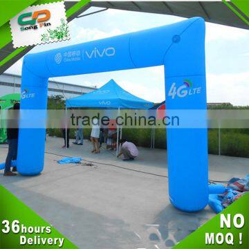 waterproof 4.5m outdoor promotion cheap inflatable arch for sale