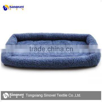 100% Polyester Sherpa Fabric for Dog Kennel