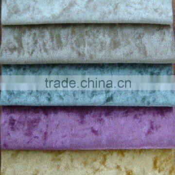 polyester shining velvet fabric,velour fabric