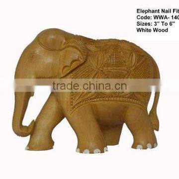 Wooden Elephant carving