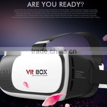 2016 Hot OEM google cardboard plastic white 3d glasses tv for xnxx dg-56