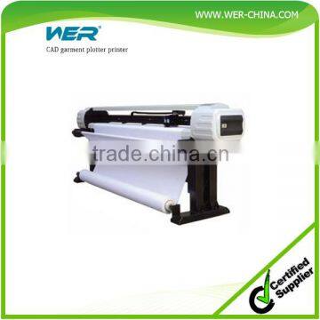 Advanced design theory high speed support for CAD garment plotter printer