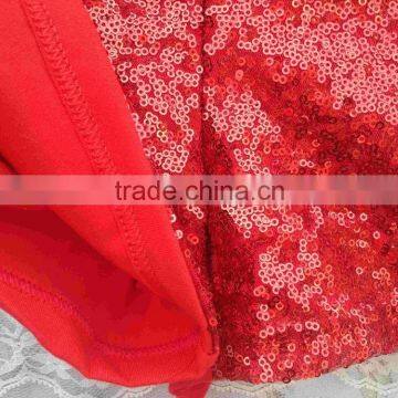 Fashion Red Sequin Baby Shorts With Satin Bow Baby Pants for Dancing Wear Summer Kids Shorts Colorful Girl's Short Pants photo-4