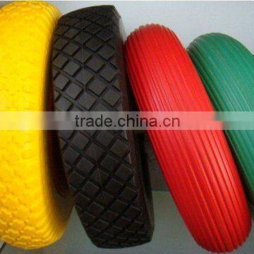 4.80/4.00-8(16"x4") PU tyre for wheel barrow