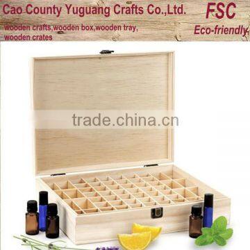 large wooden essential oil storage & packaging box wholesale