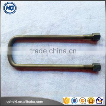 22*125 Galvanizing 100% Good Feedback Standard Size Suspension U Bolt for Hino