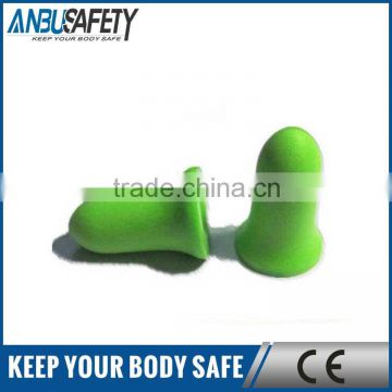 pu foam bell shape soundproof disposable earplugs