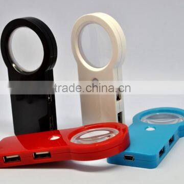 magnifier shaped USB Hub