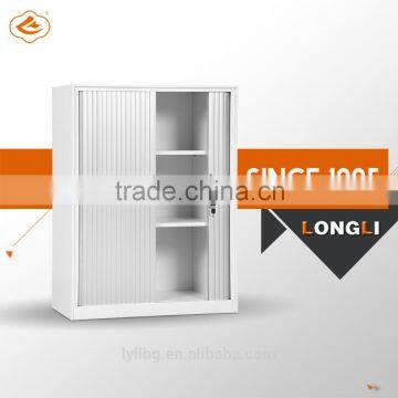 Mordern Livingroom Corner Shelf Cabinet With 2 Sliding Doors photo-3