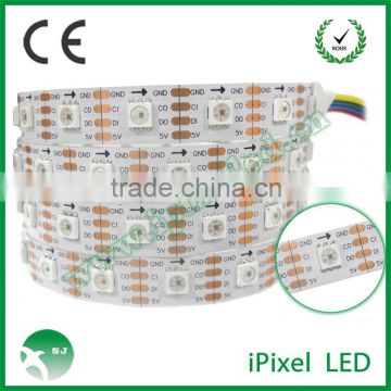 APA102 color changing Led rgb 5050 Strip 60pixels DC5V