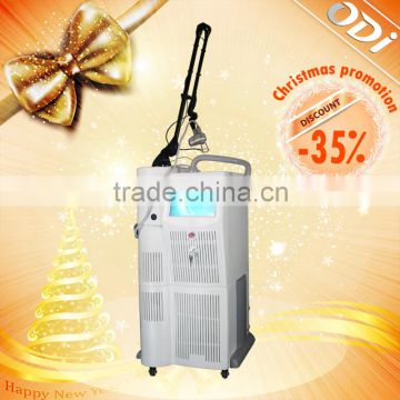 OD-V8 2015 CE approval medical and salon use fractional co2 type vaginal tightening laser