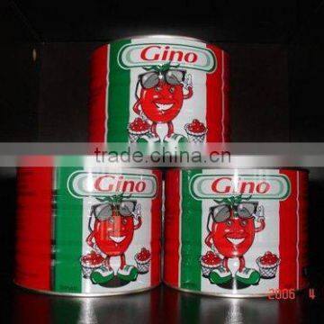 Tinned Tomato paste Brix/%:28-30% & 36-38%