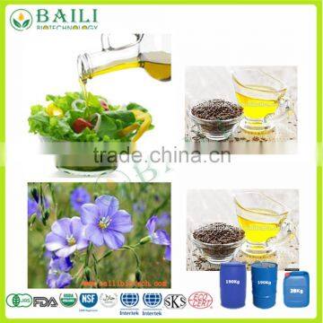 Organic linseed oil extract cold pressed raw crude goof price