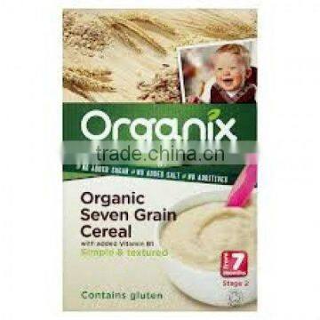 Organix Organic Seven Grain Cereal 7mth+ (200g x 4)