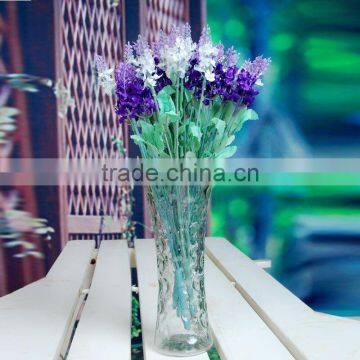 Wholesale hubble-bubble shape Drum belly Glass Vases Cheap 16V006