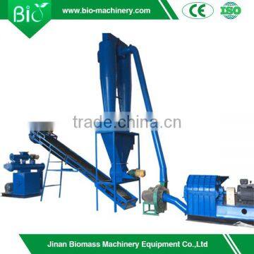 Ring die pellet machine,pelelt mill line with hammer mill