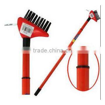 plastic patio paving weed bursh yard scraper