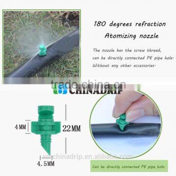 Micro 180 Degree Garden Spray Misting Nozzle Sprinkler Hydroponic Irrigation