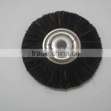 round abraisve disc brush for cleaning car/machine