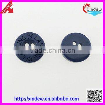 Plastic Resin Letter Buttons Factory Garment Accessories photo-2