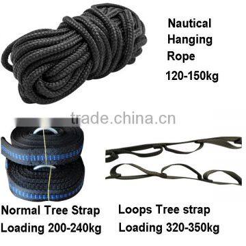 Premium Nylon MaterialHeavy Duty Capacity Double Nest Camping Hammock photo-3