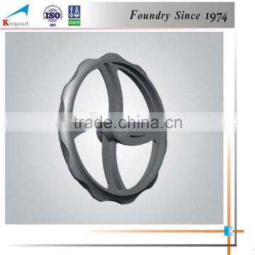 Custom products best price hot selling ductile cast iron wheel