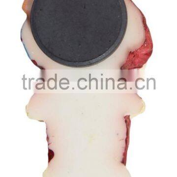 Mini Santa Claus With Puppy Refrigerator Magnet photo-2