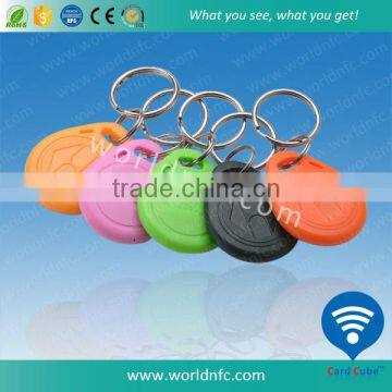 Custom Logo Printing ISO15693 Key Tag / RFID Keyring / RFID Keychain photo-3