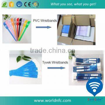 NFC One Time Use Disposable RFID Paper Wristband photo-2