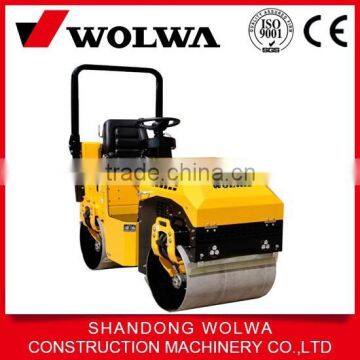 1 ton diesel engine drive on road roller