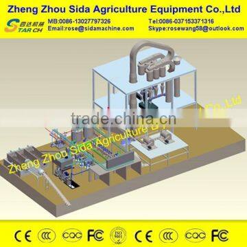 Iso certificate full automatic potato starch processing machine