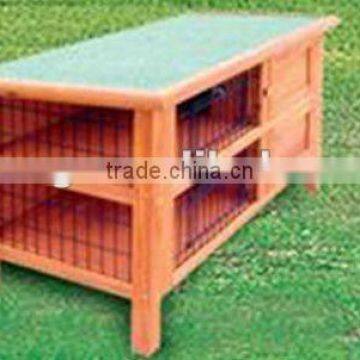 Two floor Wooden Rabbit Hutch