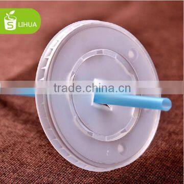 Custom Clear Plastic PS Flat Lids for Paper Cup China Manufactory Price photo-3